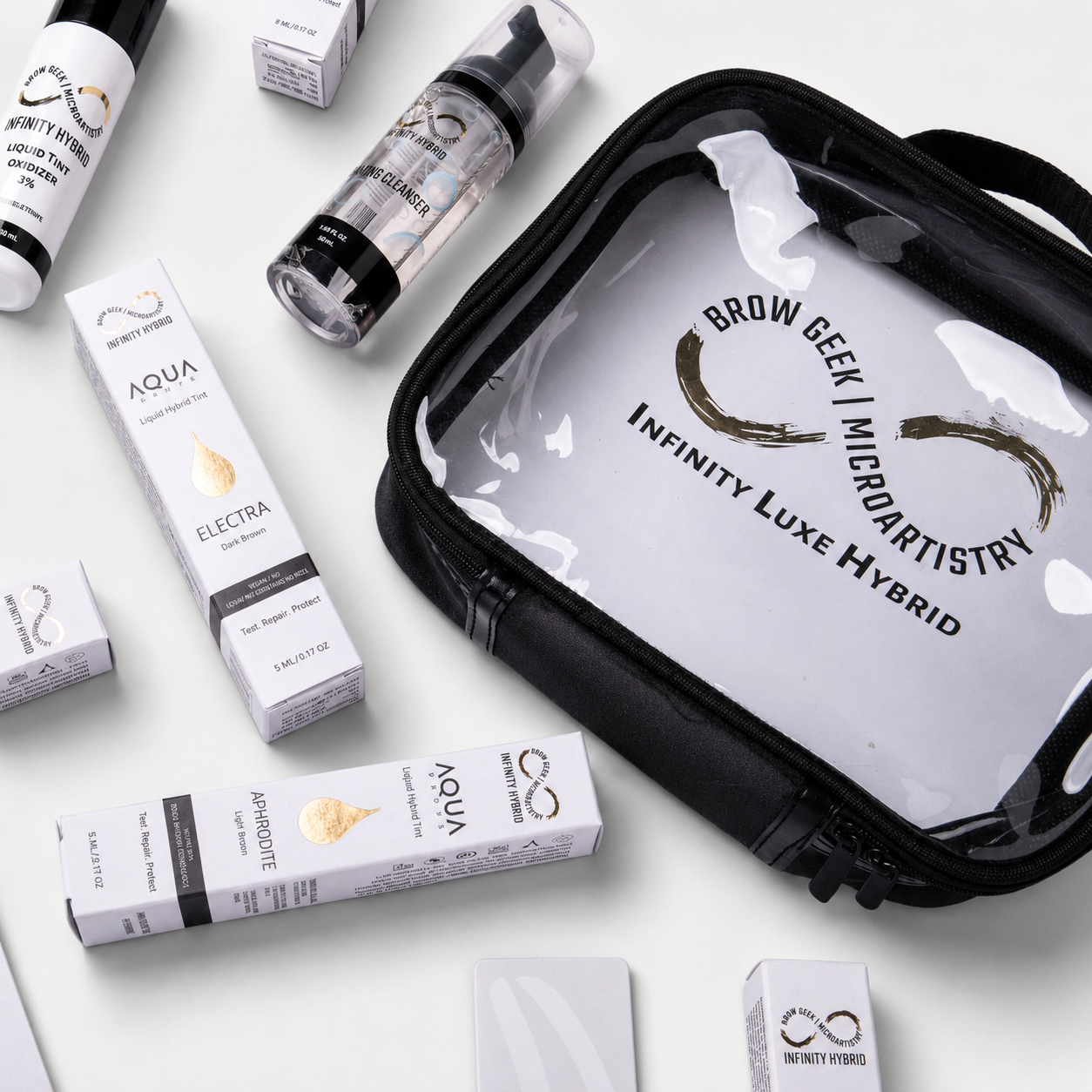 Aqua Drops® Silver Kit - 7 Shades + Developer + Aftercare