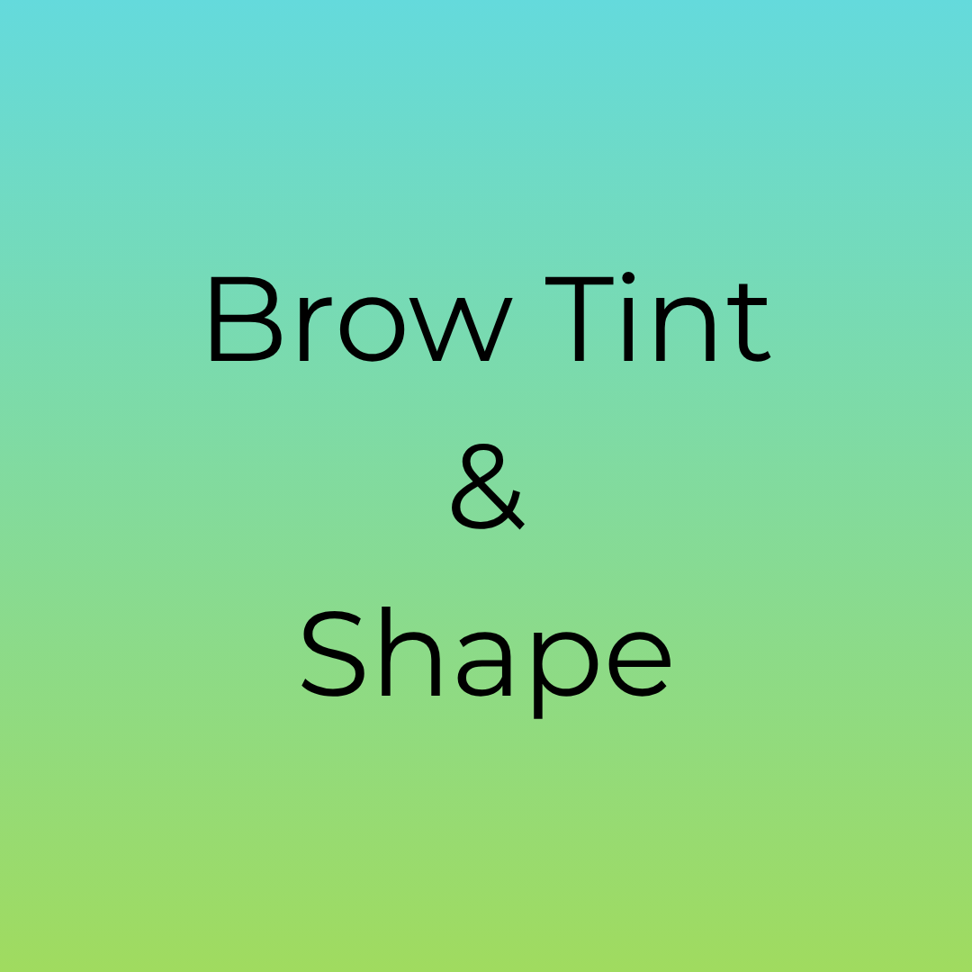 Brow Tint & Shape