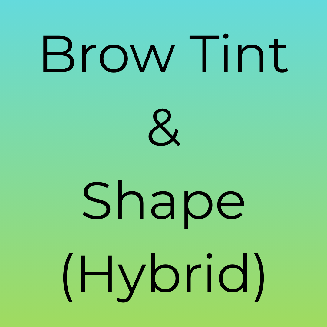 Brow Tint & Shape (Hybrid)