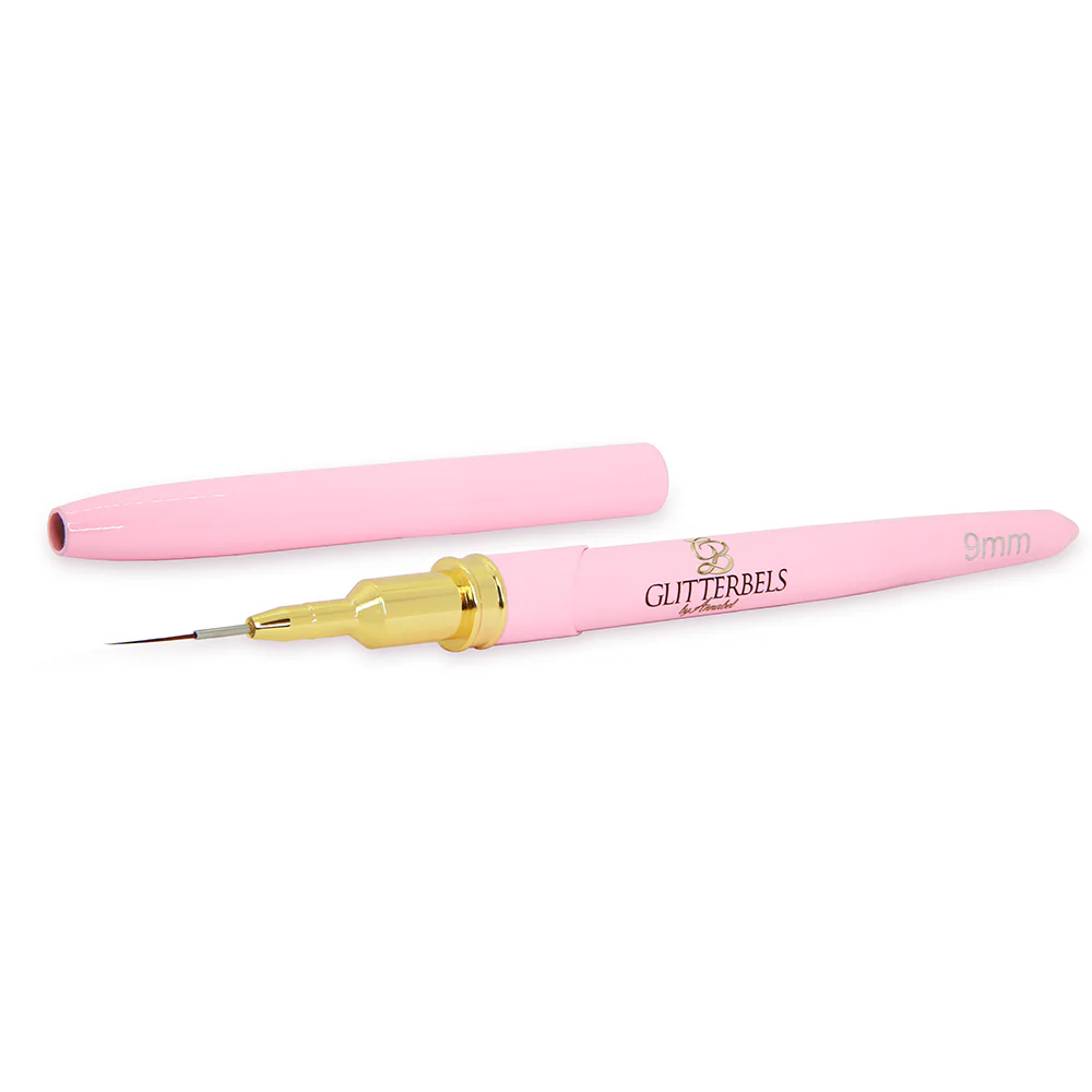 Glitterbels - Liner Brush with Lid - 9mm