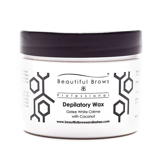 White Cream Coconut Depilatory Wax