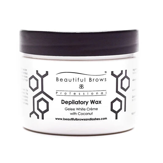 White Cream Coconut Depilatory Wax